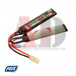 17206 ASG - Batterie LiPo 7,4V 1300Mah 20C