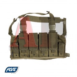 Strike systems - Brelage Chest Rig ,AK-M15 pouch, vert OD