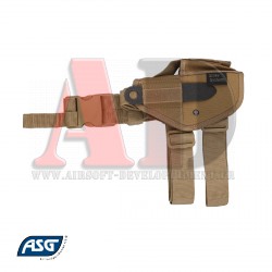 17023 ASG STRIKE SYSTEMS - Holster de cuisse STI CZ STEYR desert TAN