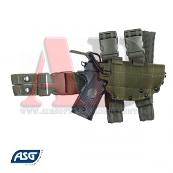 17321 ASG STRIKE SYSTEMS - Holster de cuisse vert OD