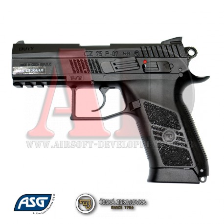 Pistolet Co2 - CZ 75 P-07 Duty - BLOWBACK