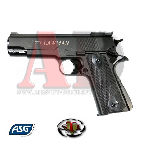 Pistolet gaz - STI Lawman - Noir