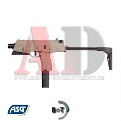 SMG gaz Blowback - B&T MP9 A3 - Desert