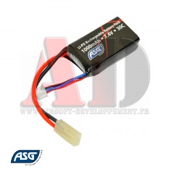 17462 ASG - Batterie LiPo 7,4V 1000Mah 30C