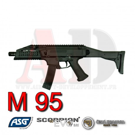 ASG - AEG PROLINE - CZ Scorpion EVO 3-A1 - Version M95 - Réf : 17832