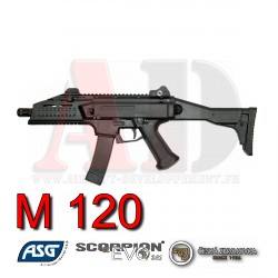 ASG - AEG PROLINE - CZ Scorpion EVO 3-A1 - Version M120 - Réf : 17831 