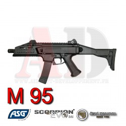 ASG - AEG PROLINE - CZ Scorpion EVO 3-A1 - Version M95 réf.: 17832 