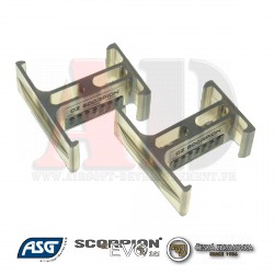 ASG - Coupleur de chargeur - magazine clip - CZ Scorpion EVO 3-A1 - ref: 17850 