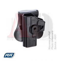 18214 ASG STRIKE SYSTEMS - Holster rigide Polymer gauche pour G series